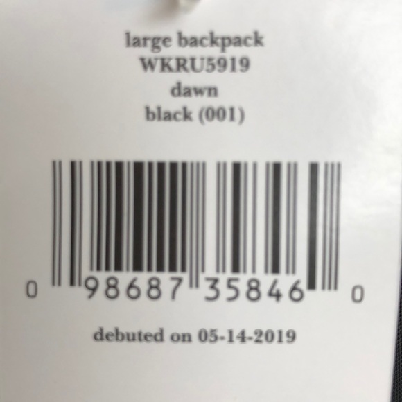 New arrival!!! Kate Spade ♠️ large backpack dawn - Picture 8 of 8